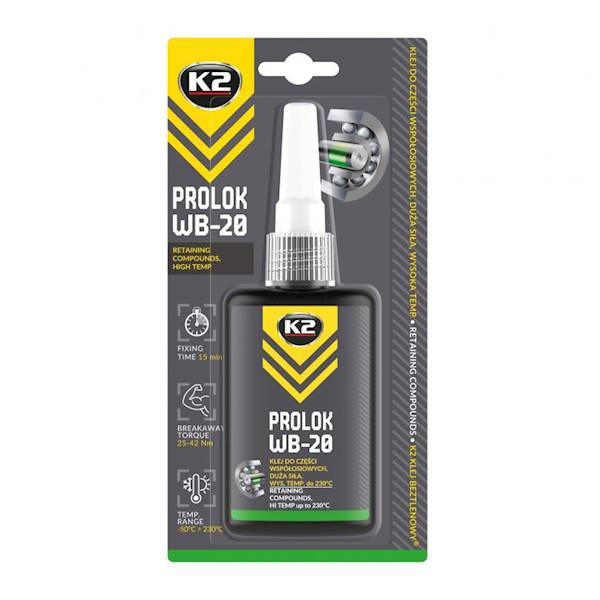 WB-20  50ML PROLOK HIGH 230C DO ŁOŻYSK DUŻA SIŁA I LEPKOŚĆ