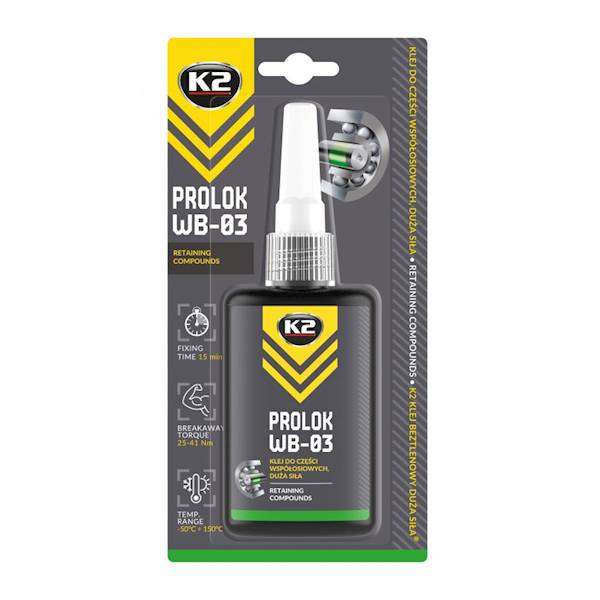WB-03 50ML. PROLOK HIGH DO ŁOŻYSK DUŻA SIŁA 150C 