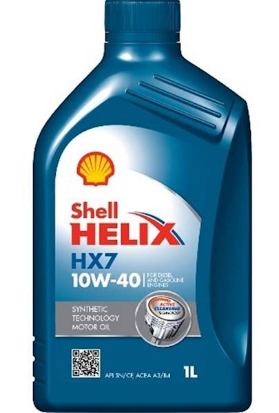 SHELL HELIX HX7 10W40      1L.