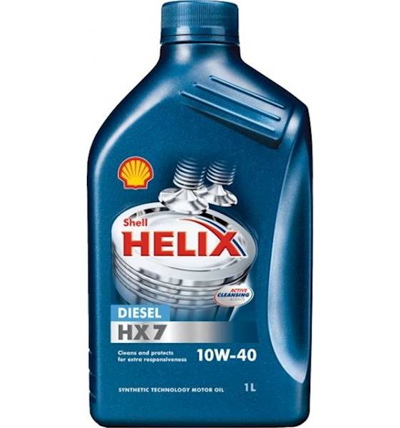 SHELL HELIX HX7 DIESEL     1L. 10W40