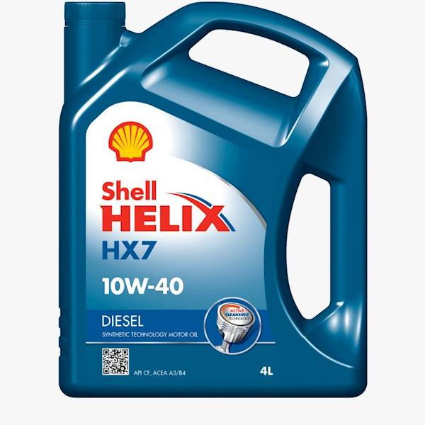 SHELL HELIX HX7 DIESEL     4L. 10W40