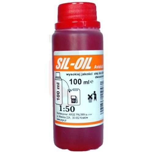 SIL-OIL 100ML. CZERWONY OLEJ 2T