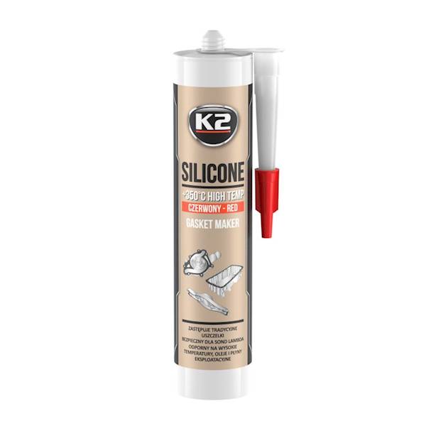 B230N SILIKON CZERWONY 300ML +350C KARTUSZ