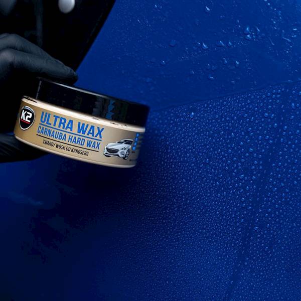 K073 ULTRA WAX 250 G  WOSK CARNAUBA Z GĄBKĄ