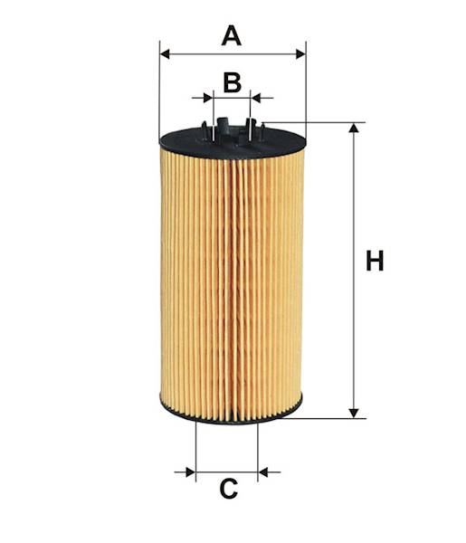 OE650/4 FILTR OLEJU 