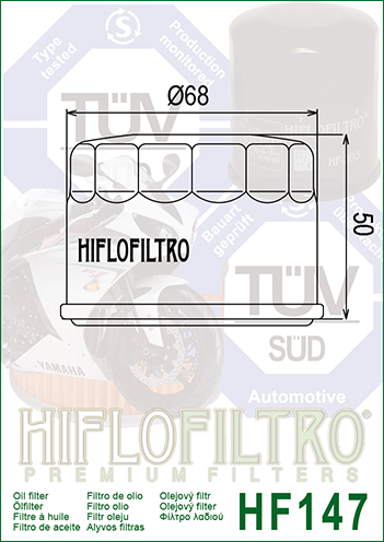 HF147 FILTR OLEJU 