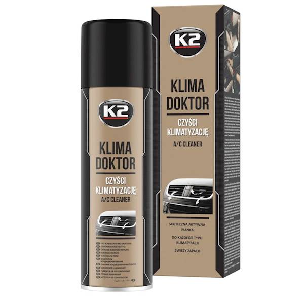 W100 KLIMA DOKTOR 500ML.SPRAY DO ODKAŻANIA KLIMATYZACJI