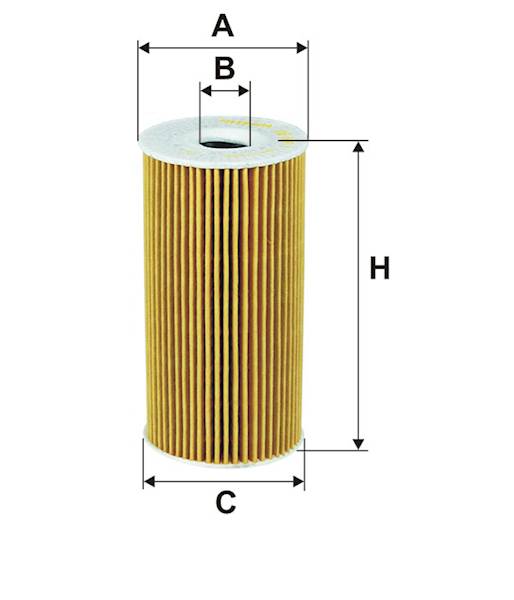 FILTR OLEJU OE689/1