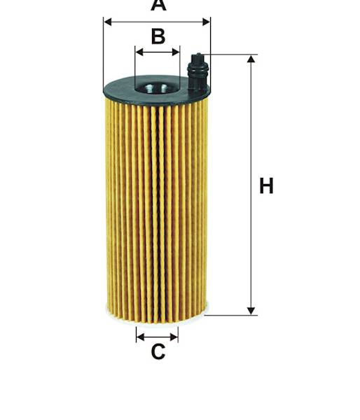 OE672/4 FILTR OLEJU  