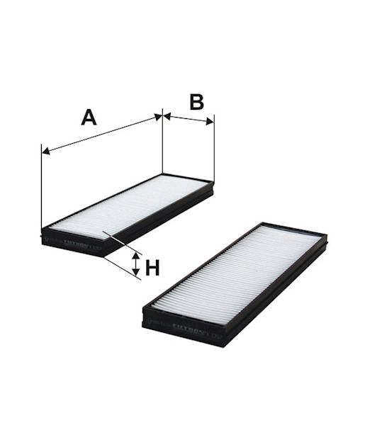 K1257-2X FILTR KABINY 