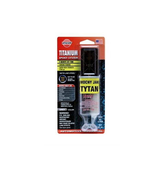 DV479 TITANIUM 25ML KLEJ DO METALU Z TYTANEM DWUSKŁADNIKOWY USA