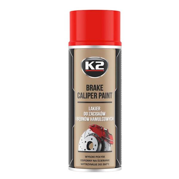 L346CE BRAKE CALIPER SPRAY-CZERWONY