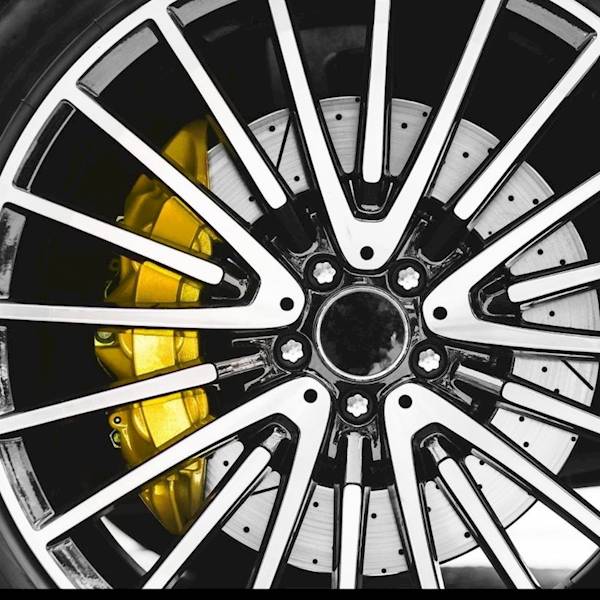 L346ZO BRAKE CALIPER SPRAY - ŻÓŁTY