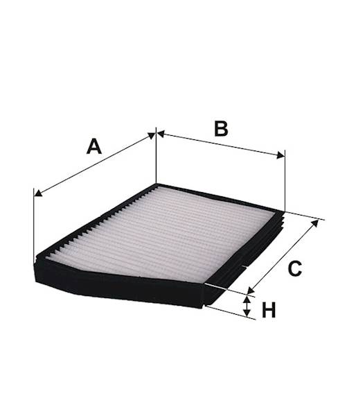 WKŁAD FILTRA KABINY K1013 *