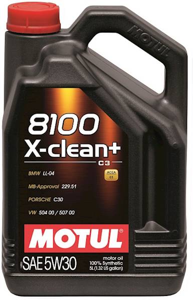 MOTUL 8100 X-CLEAN + 5W30 5L