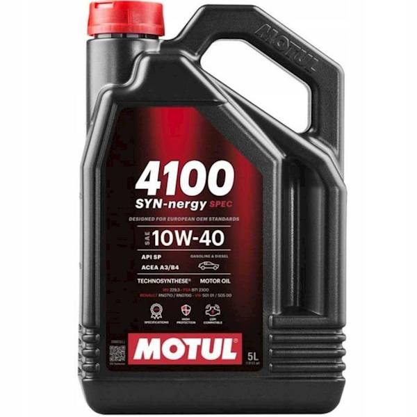 MOTUL 4100 SYN-NERGY SPEC  10W40 ACEA A3/B4 5L