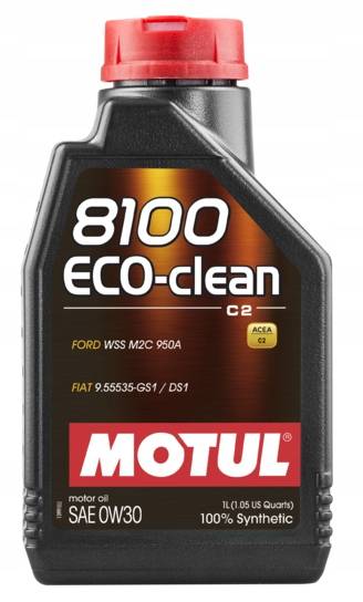MOTUL 8100 Eco-clean 0W30   C2 1L