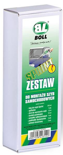 0070093 BOLL zestaw do montażu szyb samochodowych SPRINT