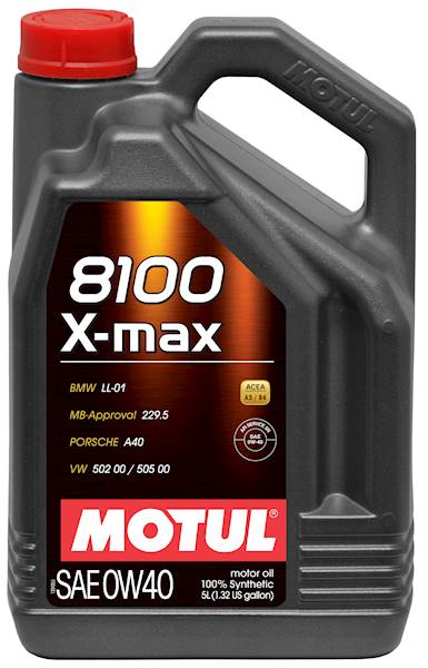 MOTUL 8100 X-max 0W40 5L