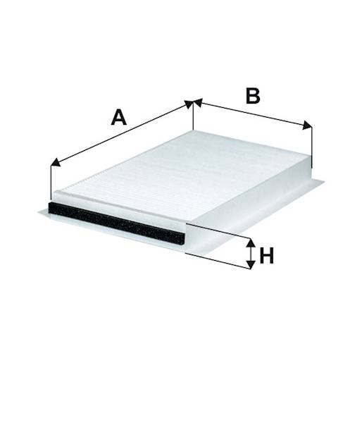 WKŁAD FILTRA KABINY K1160-2X *