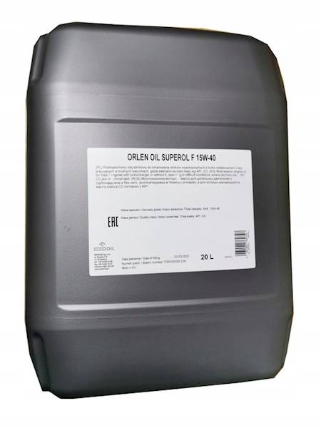 Orlen oil SUPEROL F CD 15W-40 20L