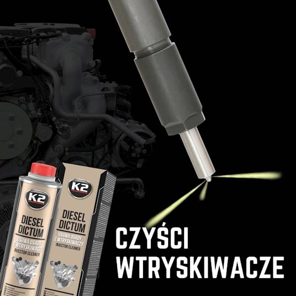 W325 DIESEL DICTUM 500ML - CZYŚCI UKŁAD PALIWOWY I WTRYSKIWACZE 