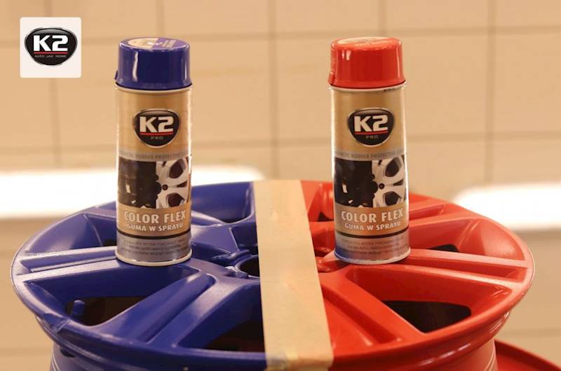 L343NP COLOR FLEX GUMA W SPRAYU NIEBIESKA 400ML