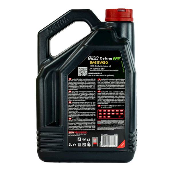 MOTUL 8100 X-CLEAN EFE  5W30  5L.  