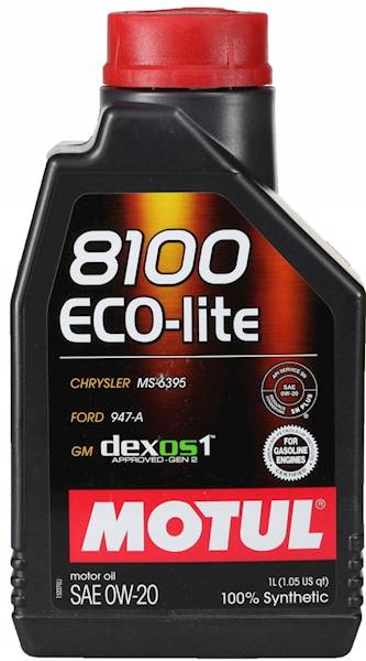 MOTUL 8100 ECO-LITE  0W20   1L. 