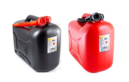 KANISTER DO PALIWA  20L.HDPE Z LEJKIEM