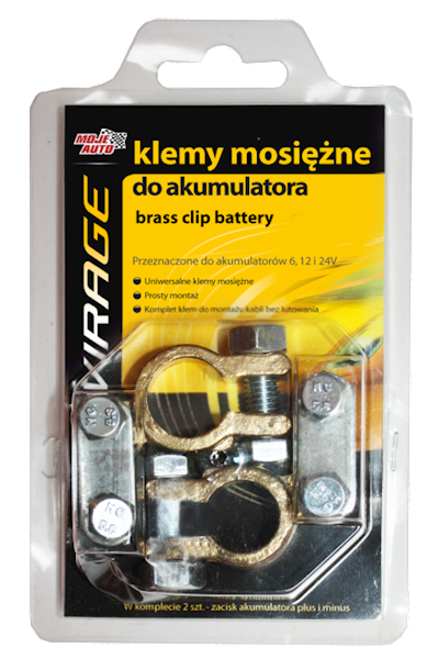 93-017 VIRAGE- Klemy Akumulatorowe 2 Szt. (+ / -)