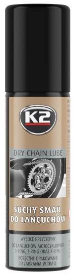 W141 * K2 SUCHY SMAR DO ŁAŃCUCHÓW 75ML GTU03
