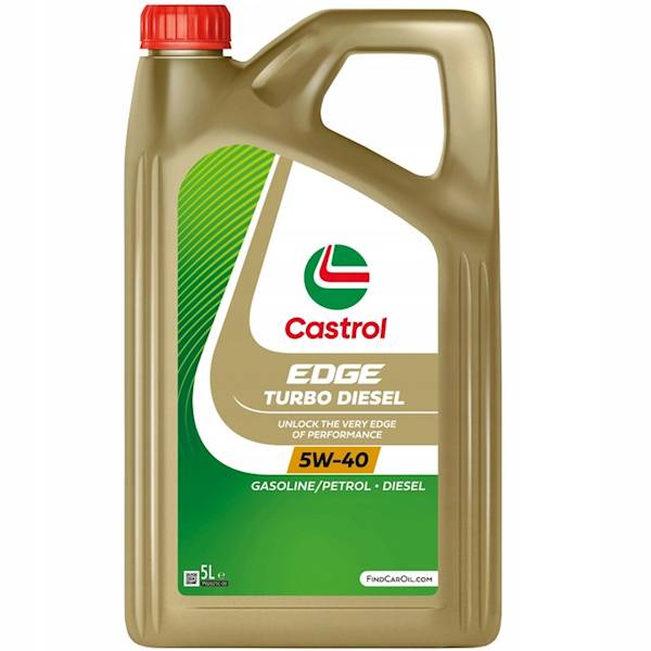 CASTROL EDGE 5W40 5L.TURBO DIESEL 505.01