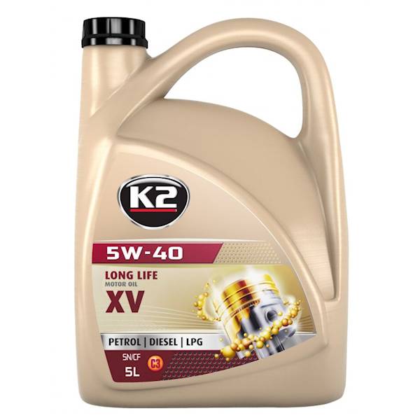 O1225E K2 5W40 5L C3 S/CF XV GTU_03 VW505.01 505.00 502.00 MB229.31 226.5 GTU03