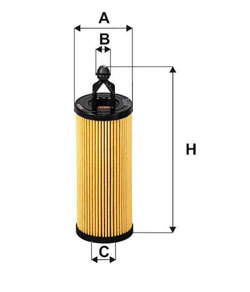 WL10010WIX FILTR OLEJU OE689/4