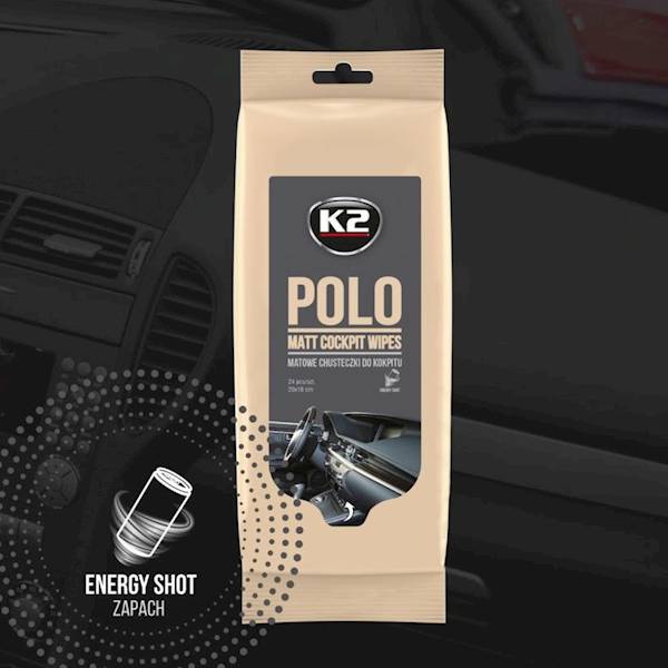 K425 K2 POLO MATT WIPES OPAK. 24szt