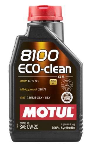MOTUL 8100 ECO-clean 0W20  C5   1L.