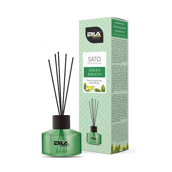 R411 ERLA 50ML. SATO GREEN BREATH PATYCZKI ZAPACHOWE