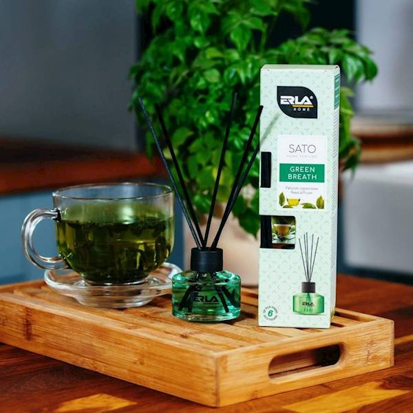 R411 ERLA 50ML. SATO GREEN BREATH PATYCZKI ZAPACHOWE