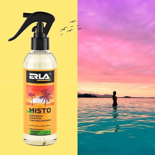 R401250 ERLA MISTO ROMANTIC SUNSET 250ml atomizer odświeżacz powietrza