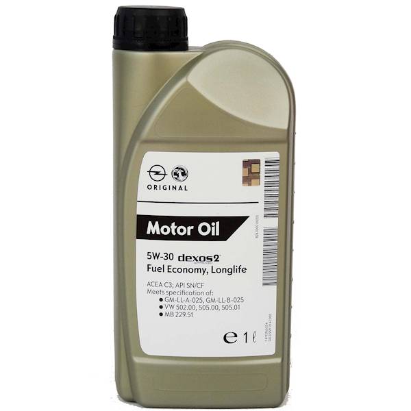 GM SYNTETIC 5W30 DEXOS 2  C3       1L 