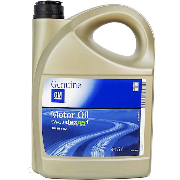 GM SYNTETIC 5W30 DEXOS 1 GEN 2. 5L API SN+ RC