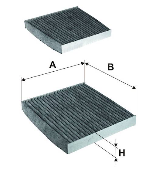 K1336A-2X FILTR POWIETRZA KABINOWY