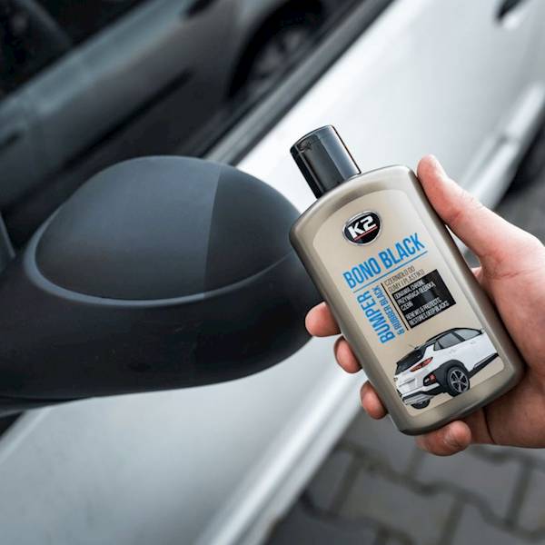K030N BONO BLACK 250ML. CZERN.-ODNAW.GUMY-PLASIKÓW 