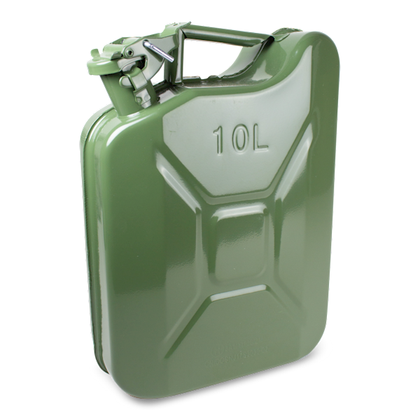 KANISTER METALOWY 10L.