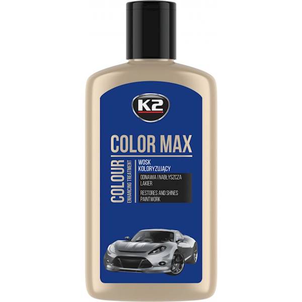 K020BLUE COLOR MAX 250ML.NIEBIESKI WOSK KOLORYZUJĄCY