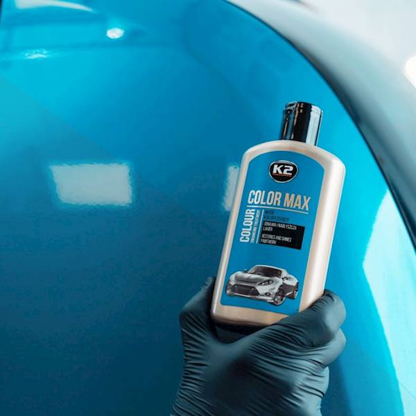 K020BLUE COLOR MAX 250ML.NIEBIESKI WOSK KOLORYZUJĄCY