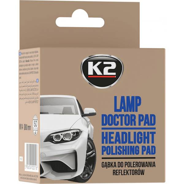 K533 LAMP DOCTOR PAD GĄBKA NA WKRĘTARKĘ DO POLEROWANIA LAMP M14 / 80mm