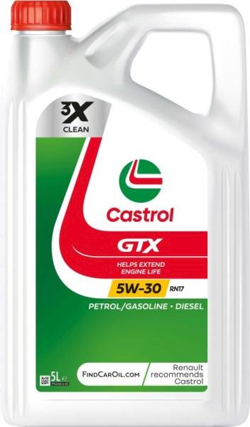 CASTROL GTX  5W30 RN17  C3  5L