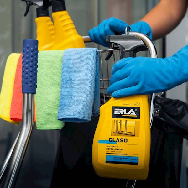 R1011 ERLA GLASO 750ml PŁYN DO MYCIA SZYB I LUSTER *